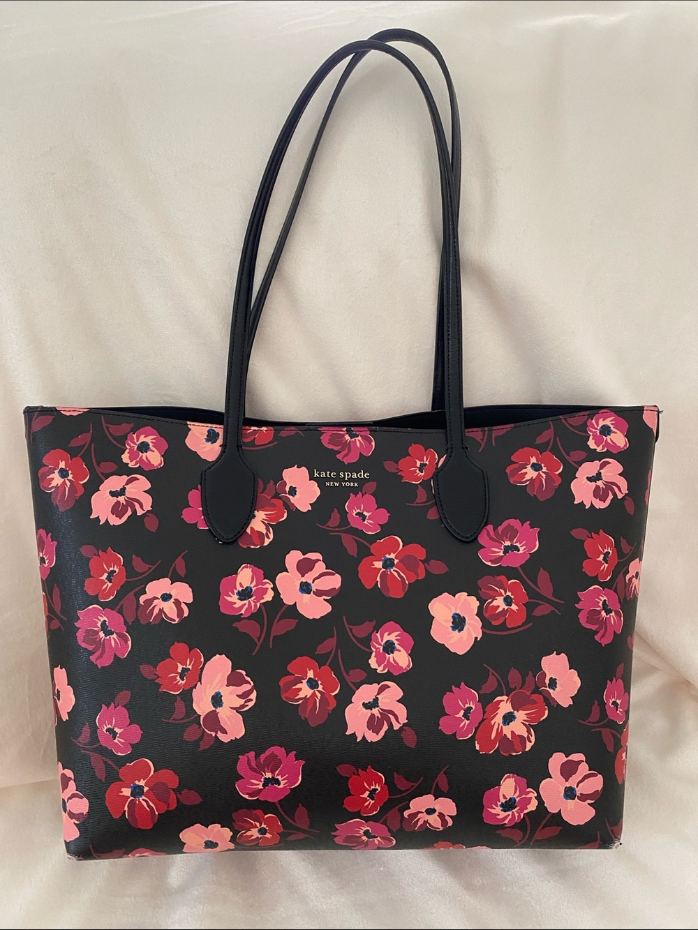 Kate Spade New York Bleecker Fall Poppies Large Tote